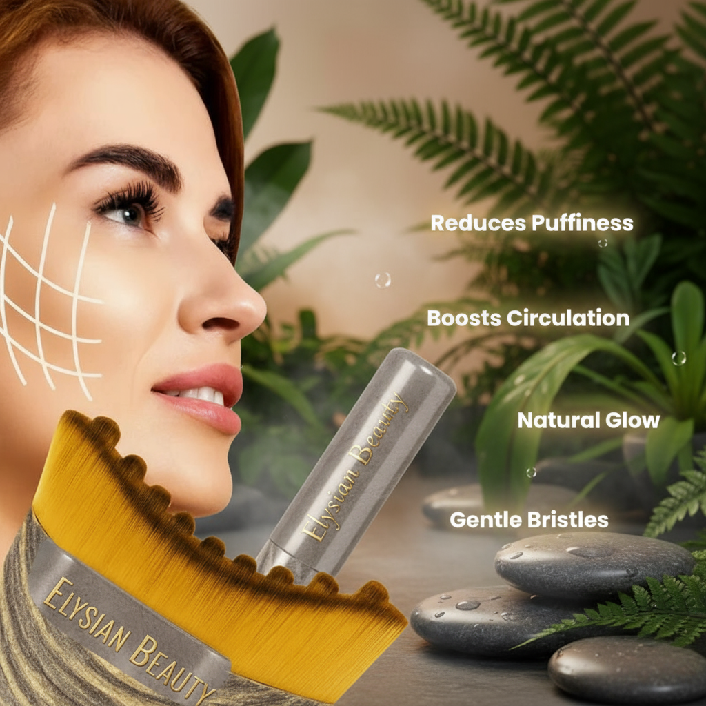 SootheSilk™ Lymphatic Contour Face Brush