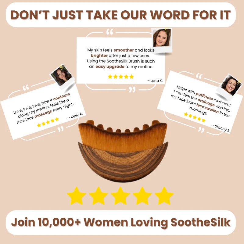 SootheSilk™ Lymphatic Contour Face Brush